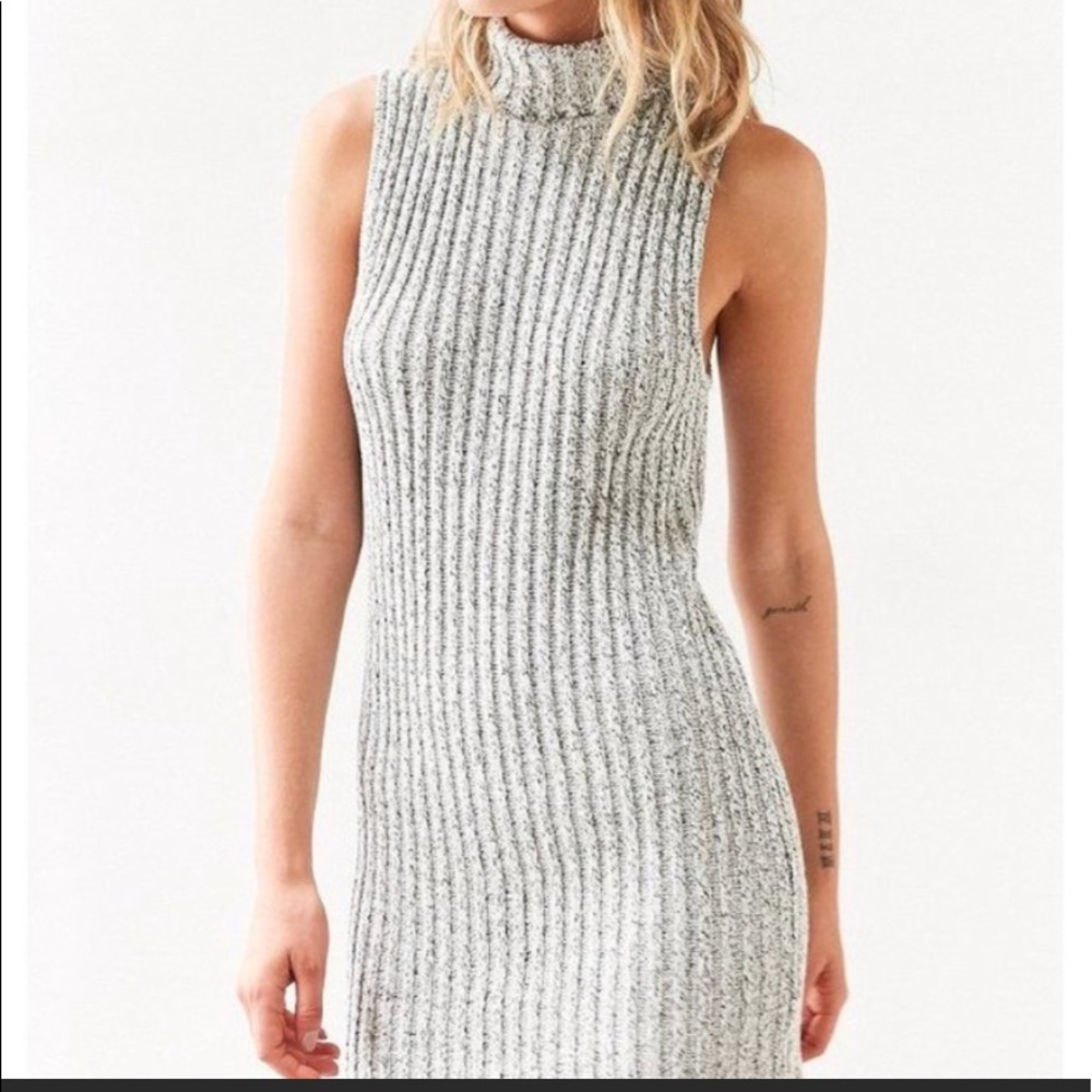 BDG Urban Outfitters Sleeveless Turtleneck Dress